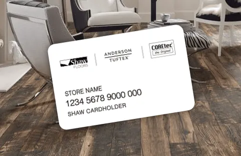 Shaw-Card-Financing-Image Wells Fargo Financing | Wade's Interiors
